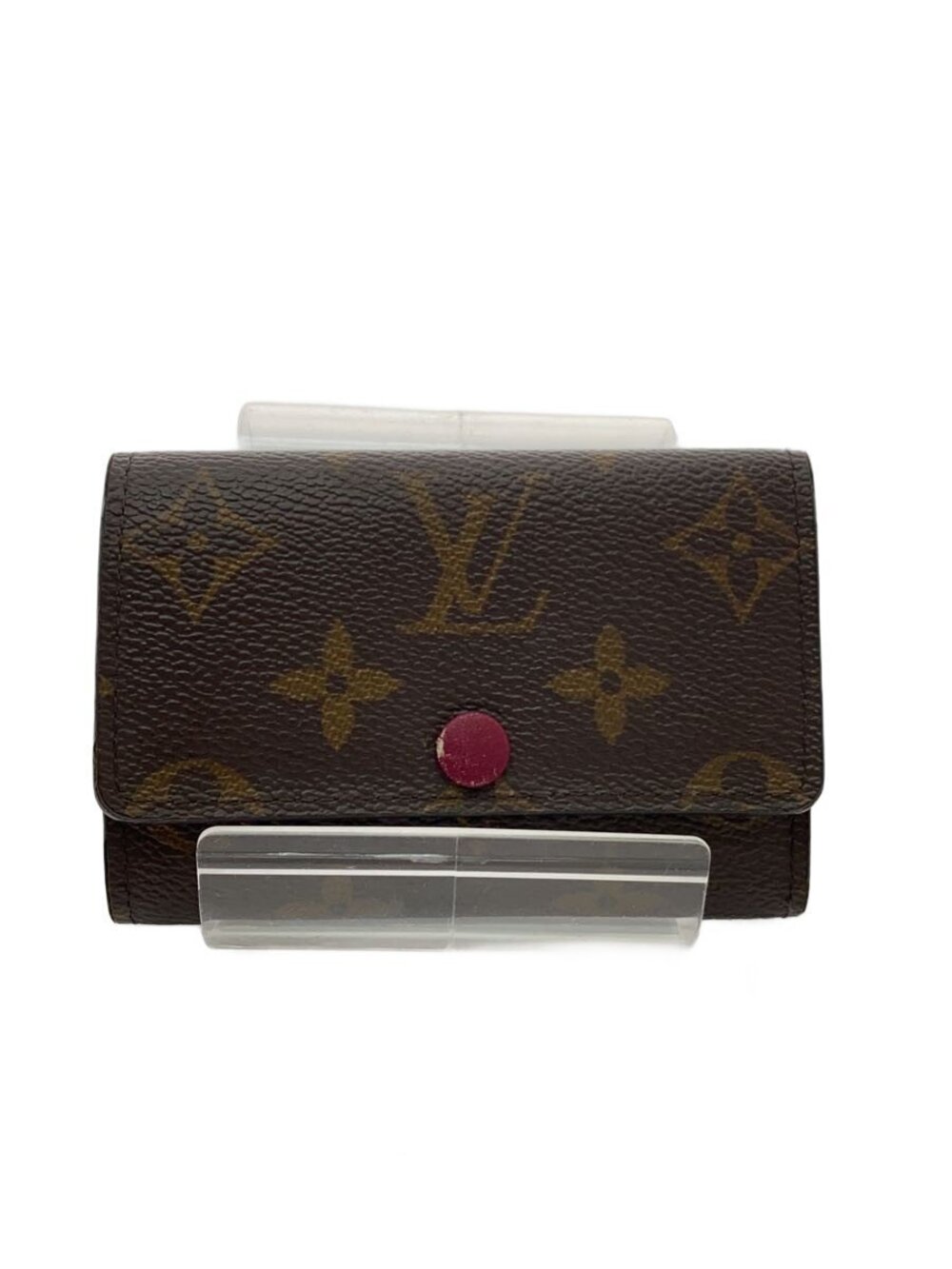 LOUIS VUITTON Multicles Monogram Canvas Fuschia Pink Brown